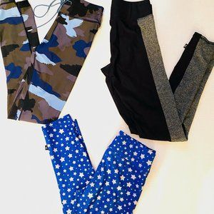 3 Pairs of Carbon38 Size S Leggings